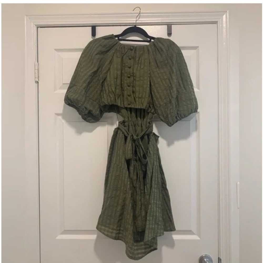 Moon river green cutout dress - Picture 4 of 4